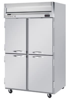 Beverage Air HBF49-1-HS 52" Two Section Reach-In Freezer, (4) Solid Doors, 115v