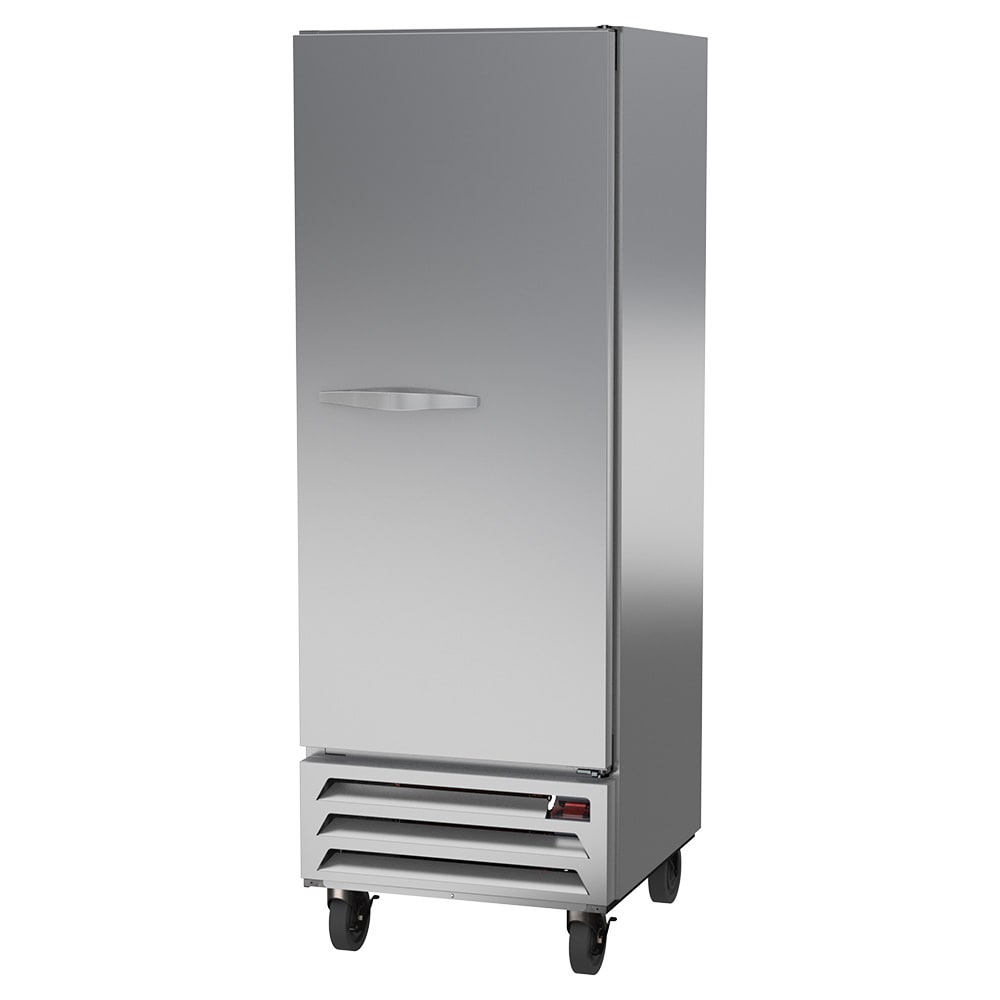 Beverage Air HBR12HC-1-SW 24" One-Section Reach-In Refrigerator w/ (1) Solid Door, 115v