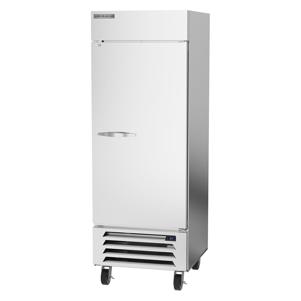 Beverage Air HBR27HC-1 30" Single Section Reach-In Refrigerator, (1) Solid Door, 115v