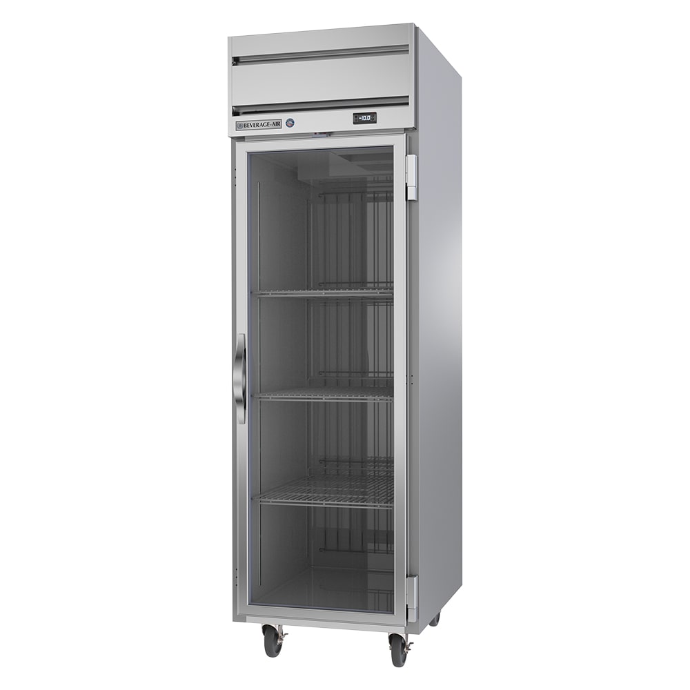 Beverage Air HF1HC-1G 26" One Section Reach-In Freezer, (1) Glass Door, 115v