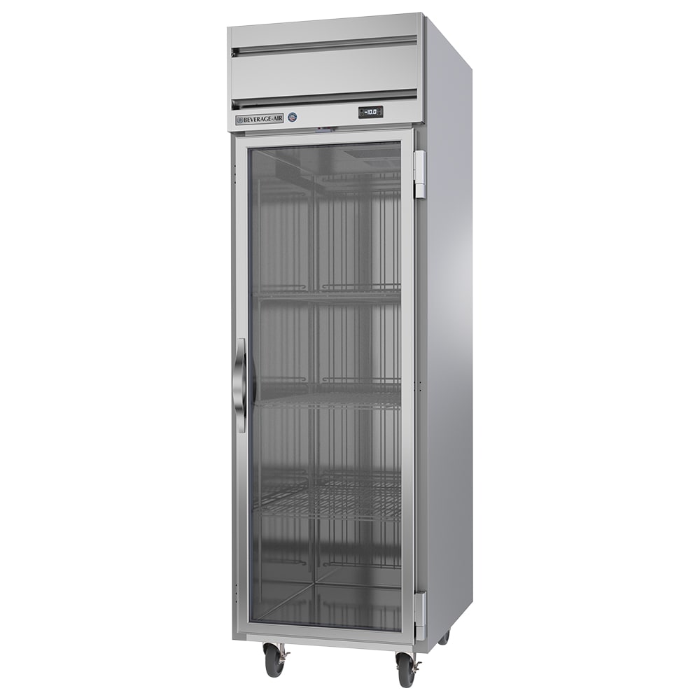 Beverage Air HFS1HC-1G 26" One Section Reach-In Freezer, (1) Glass Door, 115v