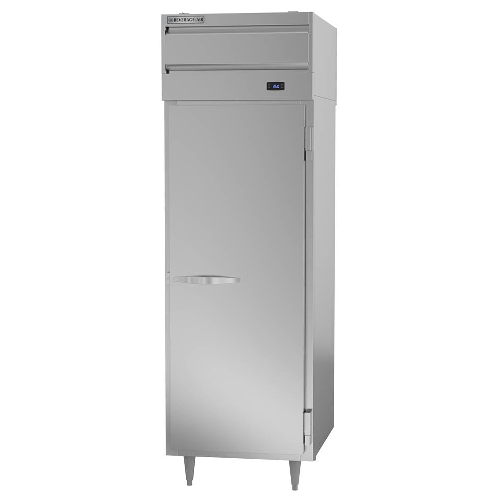 Beverage Air Prd1hc 1as 26 One Section Pass Thru Refrigerator 2 Right Hinge Solid Doors 115v