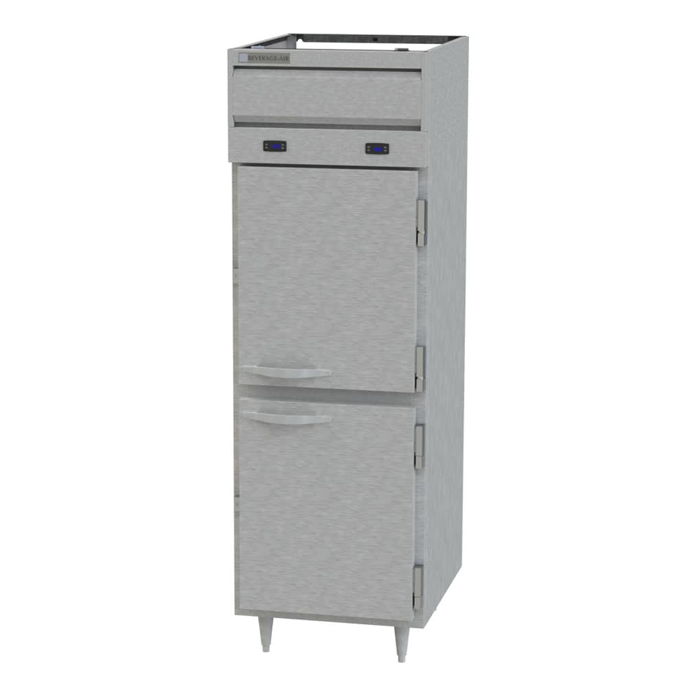 Beverage Air PRF12-12HC-1HS-02 26" One Section Commercial Refrigerator Freezer, Solid Doors, Top Compressor, 115v