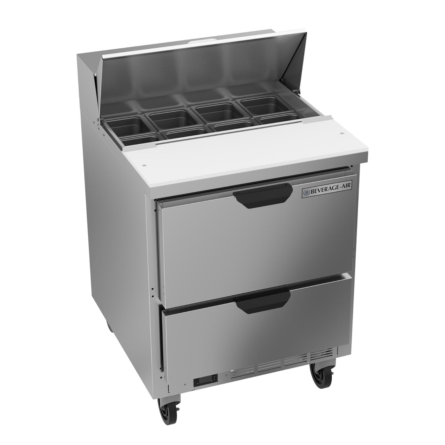 Beverage Air SPED27HC-B 27" Sandwich/Salad Prep Table w/ Refrigerated Base, 115v