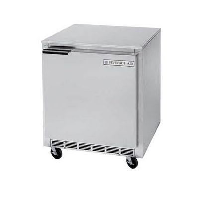 Beverage Air UCR27A-R134 7.3-cu ft Undercounter Refrigerator w/ (1) Section & (1) Door, 115v