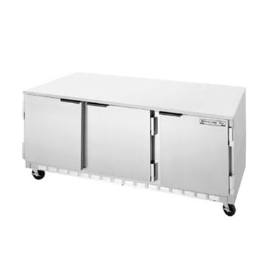 Beverage Air UCR72A 21.5-cu ft Undercounter Refrigerator w/ (3) Sections & (3) Doors, 115v