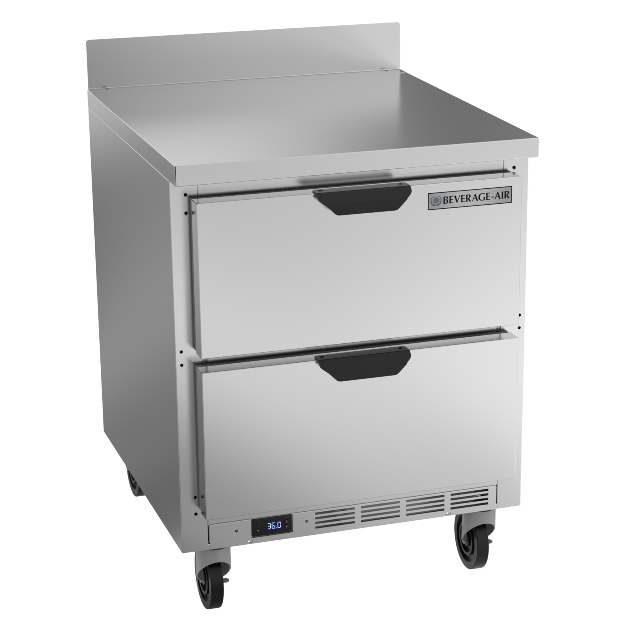 Beverage Air WTRD27AHC-2 27" Worktop Refrigerator w/ (1) Section, 115v