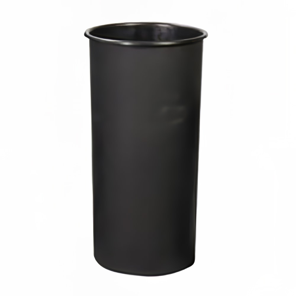 Witt 20LBK 20 gal Round Rigid Trash Can Liner, Plastic - Black