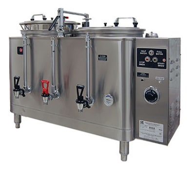 Cecilware 7443(E) 380480 Twin Automatic AMW Coffee Urn, 3 gal. Capacity, 380/480 Volt
