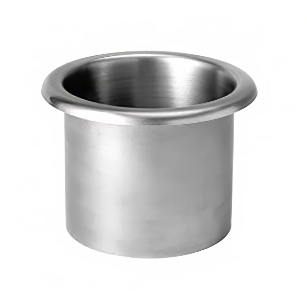 Cecilware C-8 Stainless Drop-In Waste Chute, 6-5/16-in Diameter Over Flange