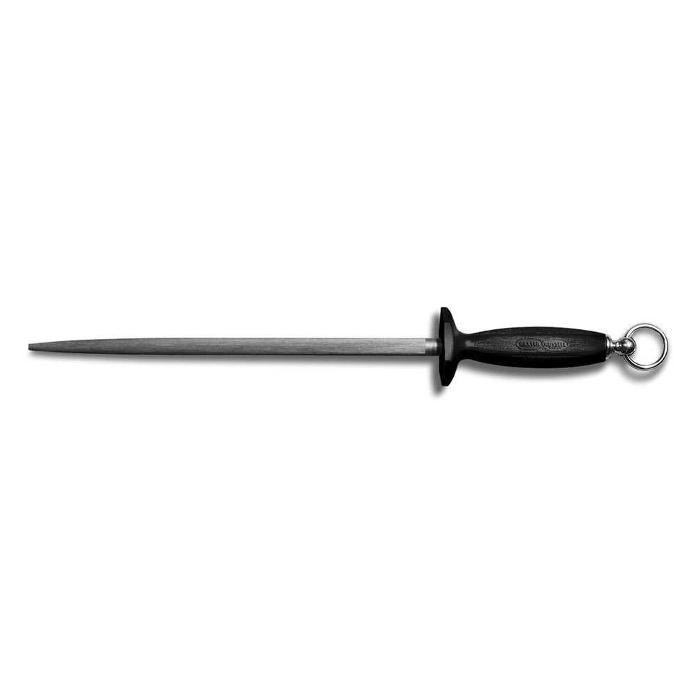 Dexter Russell 1458B 14" Butcher Steel w/ Polypropylene Handle, Carbon Steel
