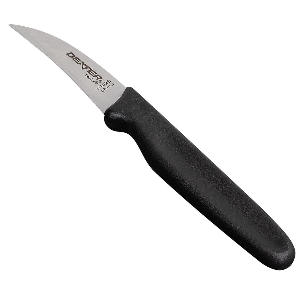 Dexter Russell S102B 2 1 2 Tourne Knife W Polypropylene Black Handle   135 15153 005 