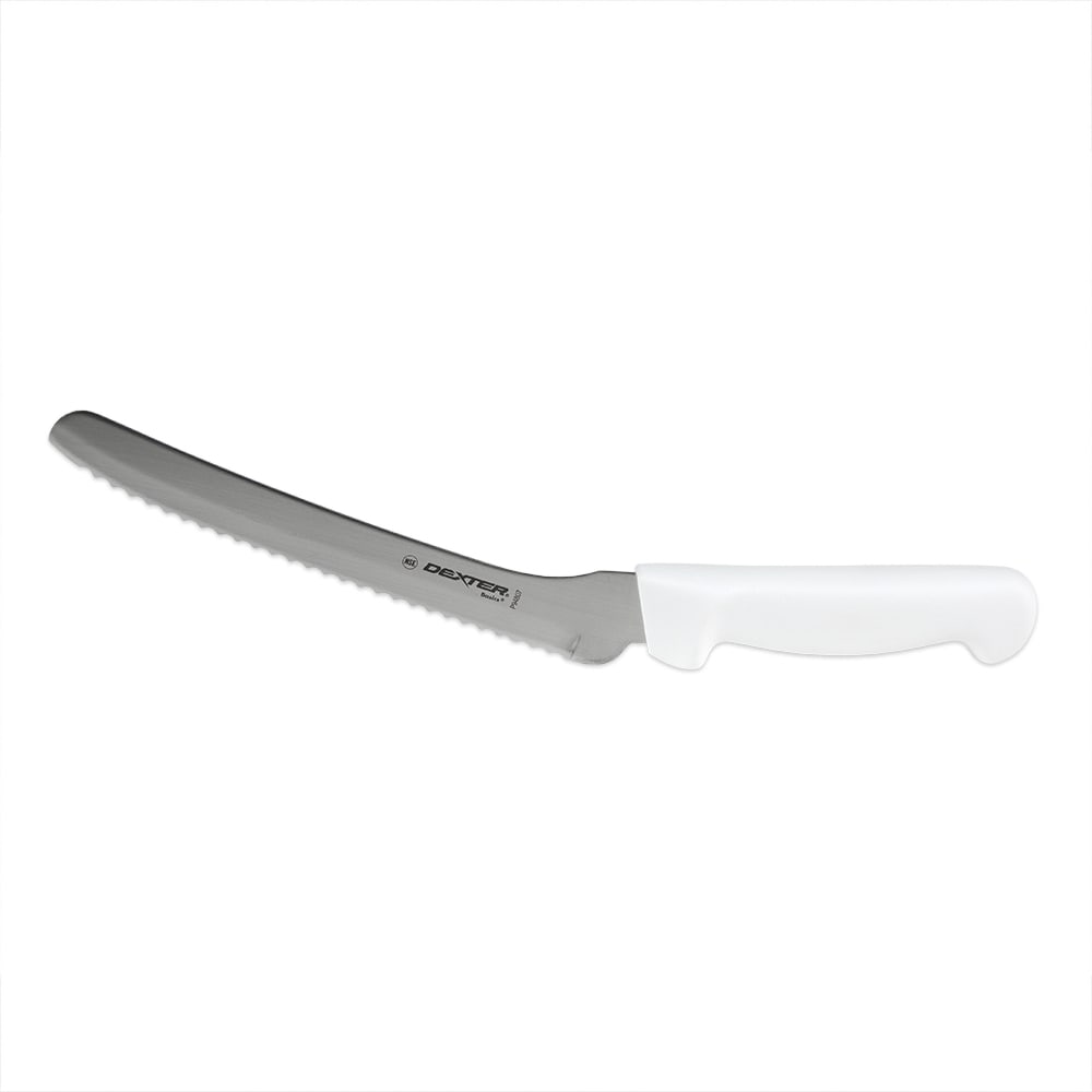 Dexter Russell P94807 8" Sandwich Knife w/ Polypropylene White Handle