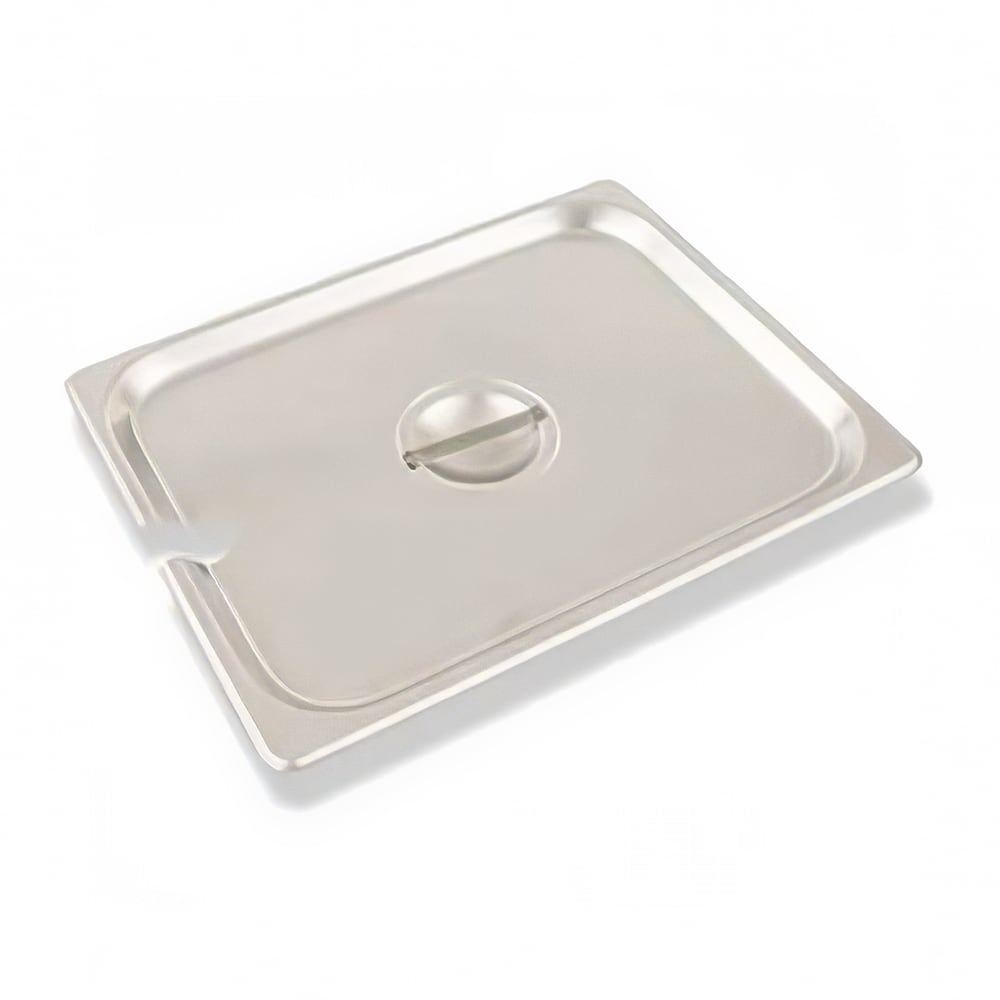 Crestware 5120S Half Size Steam Pan Cover Notched Stainless crestware-5120s-half-size-steam-pan-cover-notched-stainless