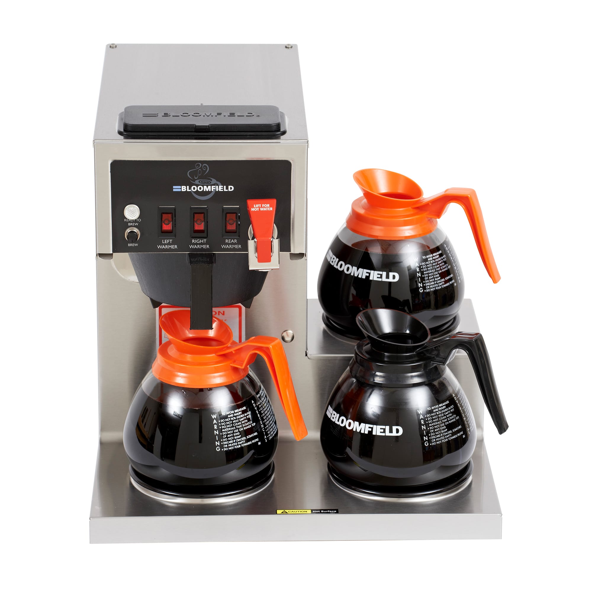 Bloomfield 8572D3F Low Volume Decanter Coffee Maker Automatic, 1/2 gal/hr, 120v