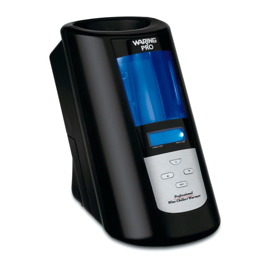 Waring RPC175WS Professional Wine Chiller Warmer, Library of 33Presets