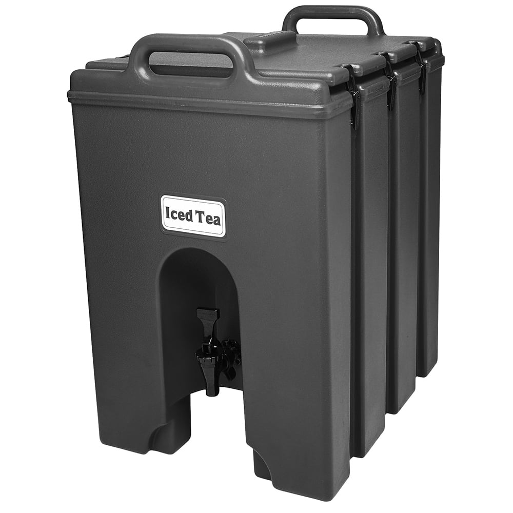 Cambro 500lcd-131 Polyurethane 4.75 Gal. Insulated Beverage Dispenser in Dark Brown: Coffee Servers