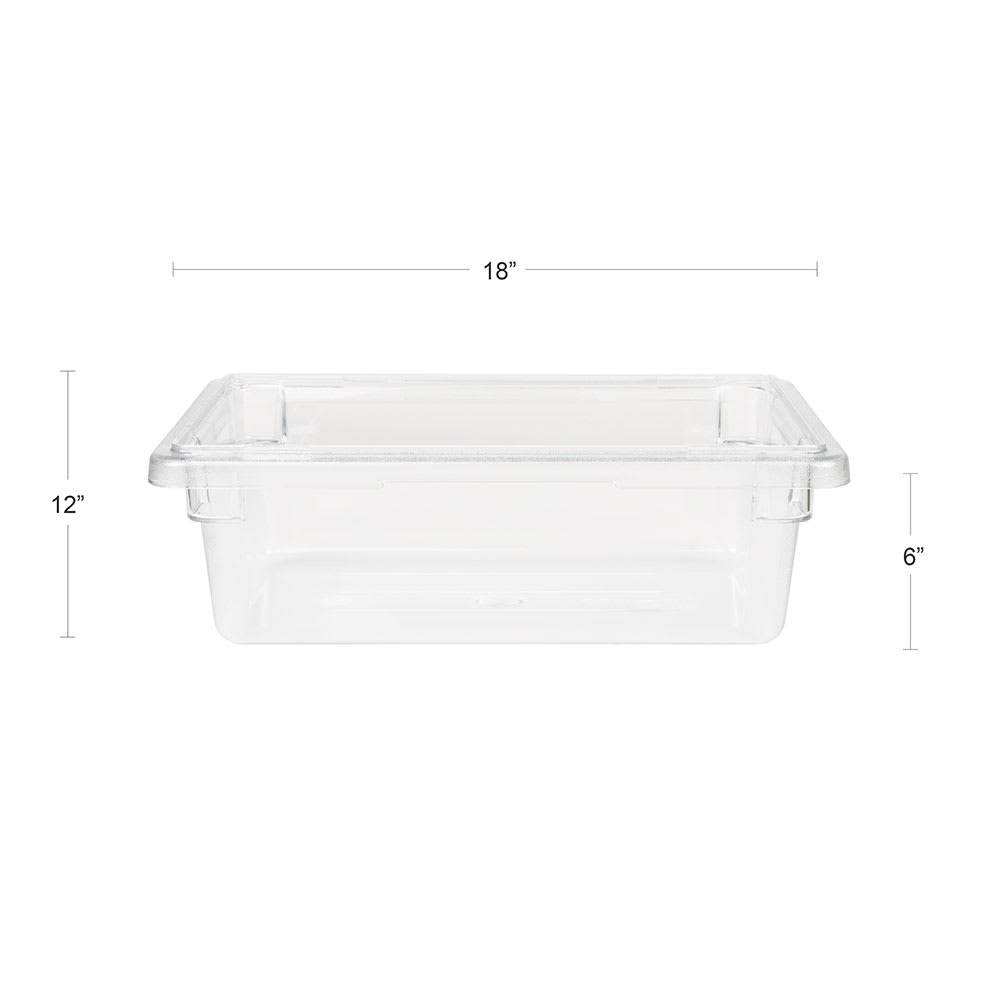 Cambro 12186CW135 3 gal Camwear Food Storage Container Clear