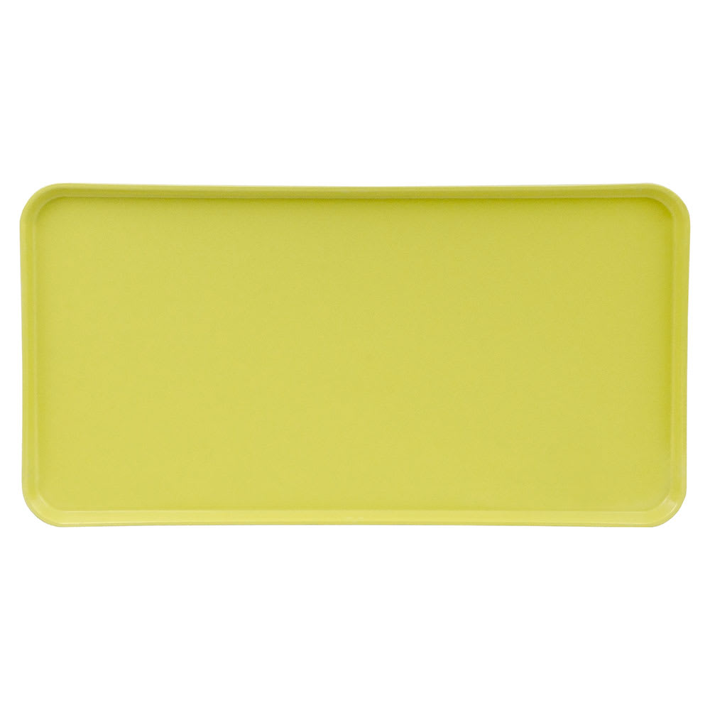 Cambro 1224MT145 Rectangular Market Display Tray - 12-7/16x24x3/4" Yellow