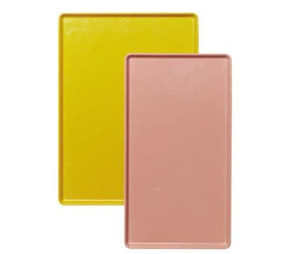 Cambro 1622D429 Rectangular Dietary Tray - For Patient Feeding, 16x22" Key Lime