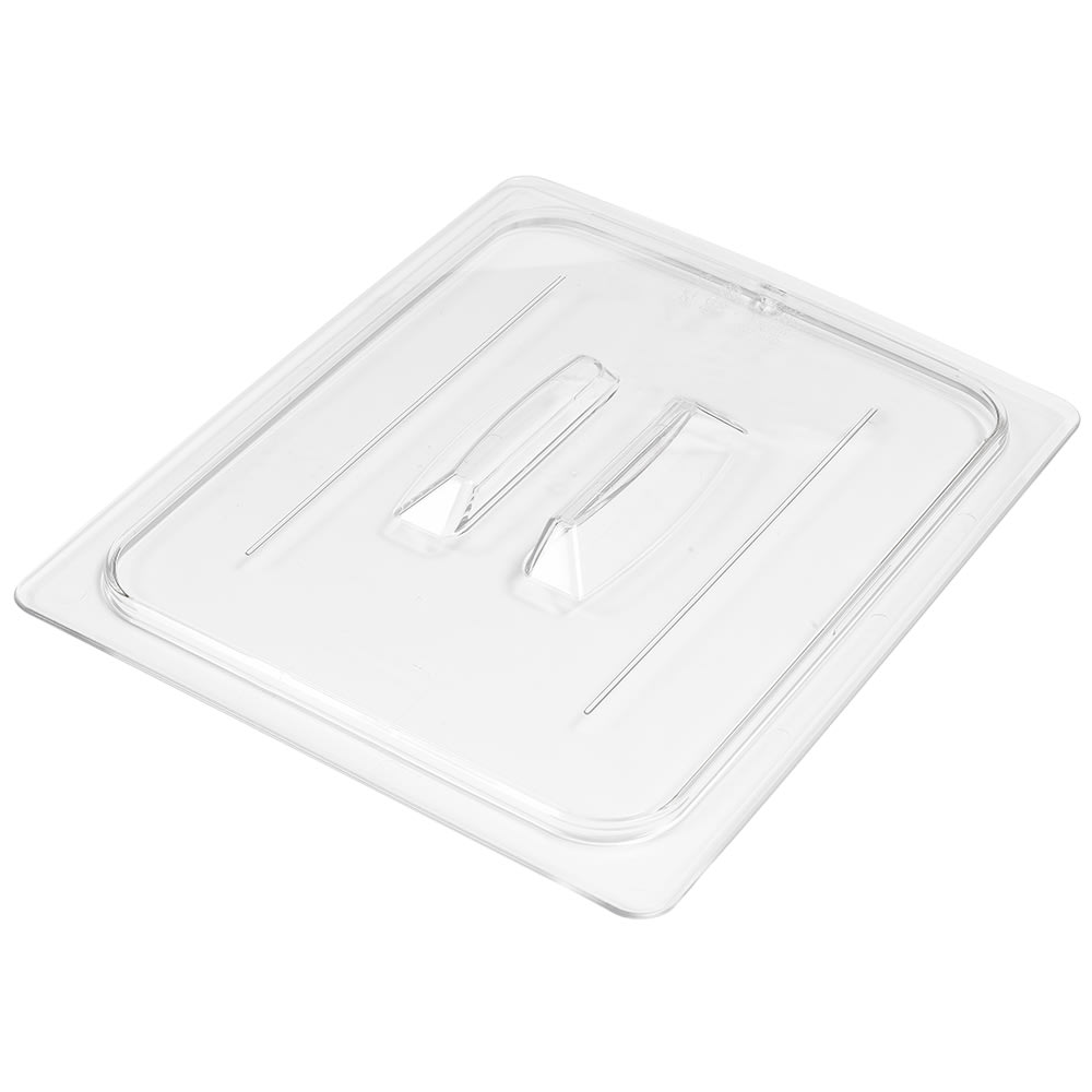 Cambro 20CWCH135 1/2 Size Food Pan Cover w/ Handle, Polycarbonate, Clear