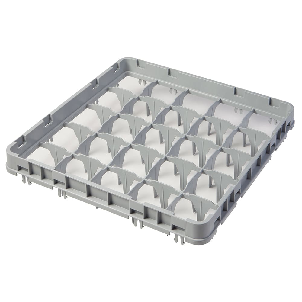 Cambro 25E1151 Full Size Glass Rack Extender w/ (25) Compartments