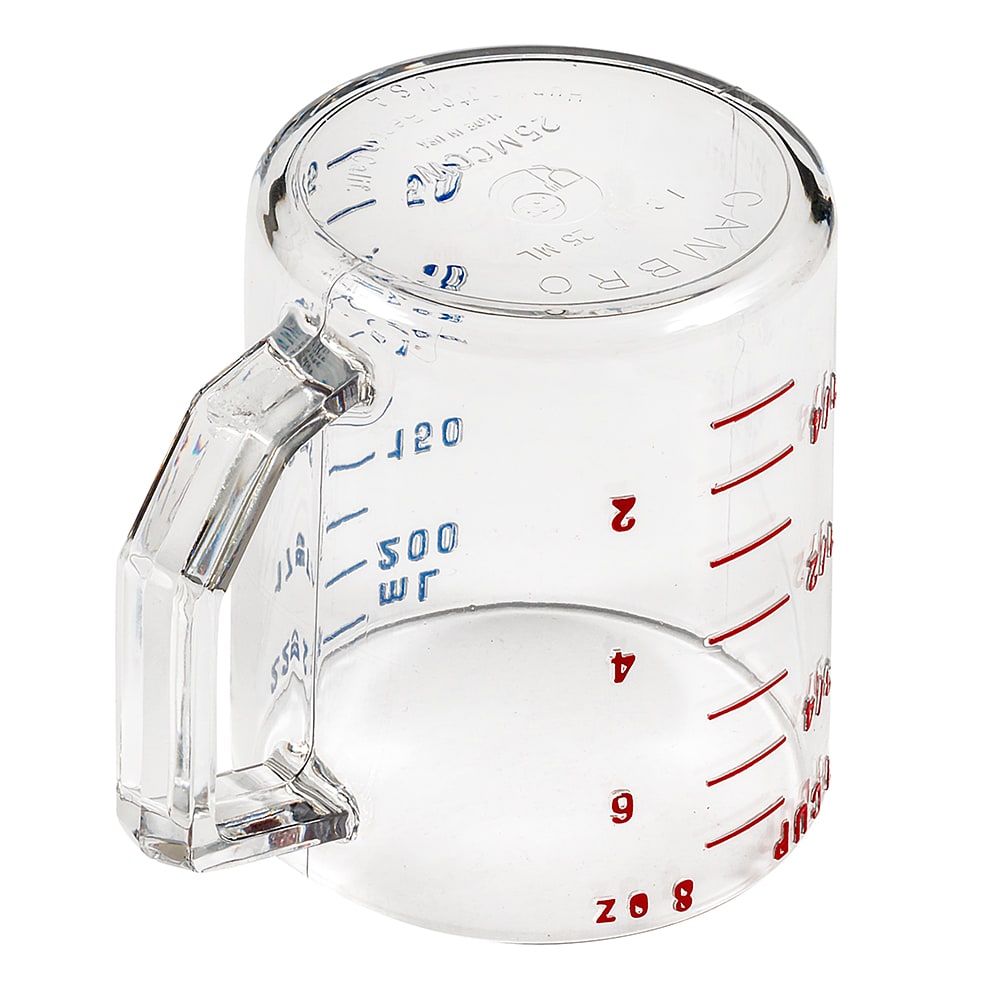 Cambro 25MCCW135 1 cup Camwear Measuring Cup - Clear