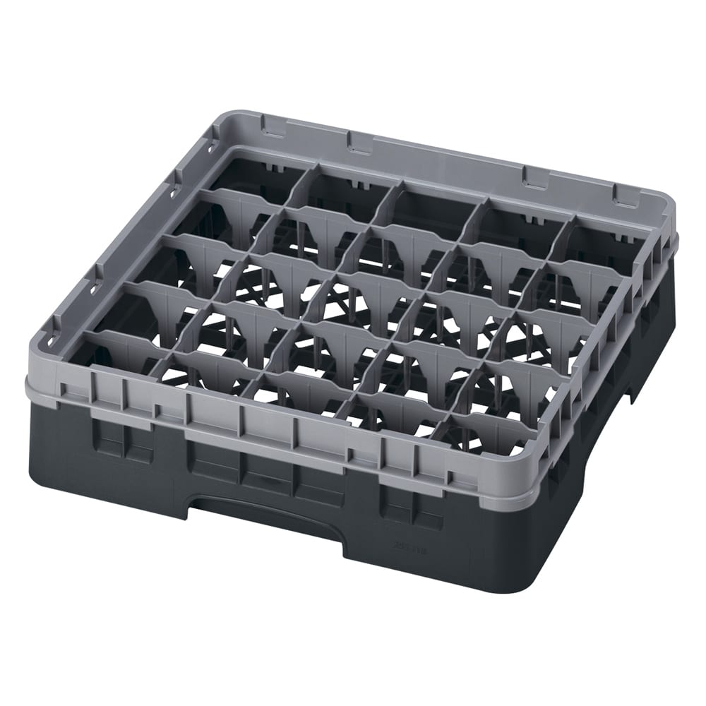 Cambro 25S318110 Camrack® Glass Rack w/ (25) Compartments - (1) Gray ...