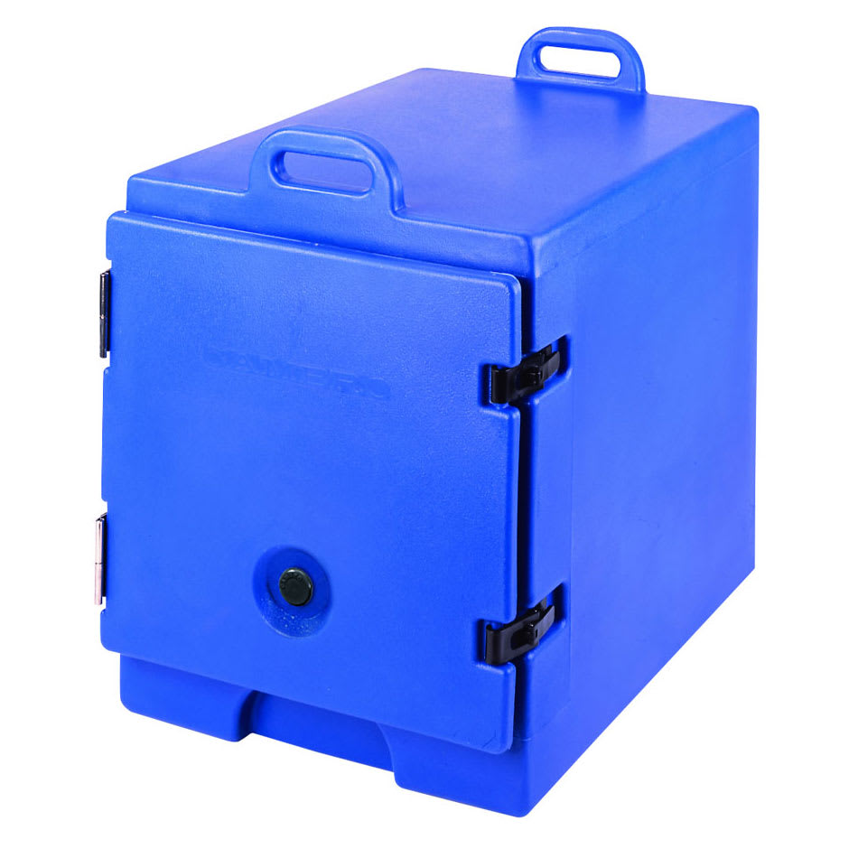 Cambro 300MPC186 Camcarrier Food Pan Carrier - 12x20" Pan, Front-Loading, Navy Blue