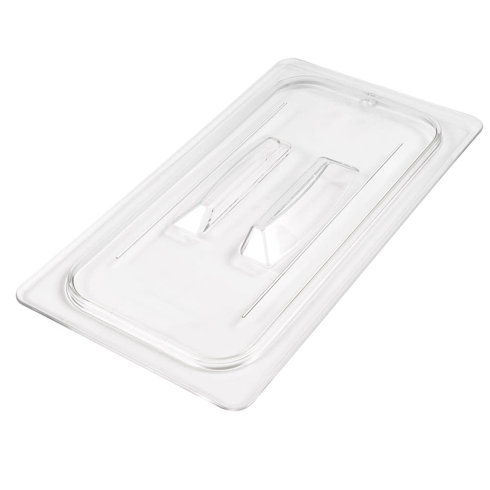 Cambro 30CWCH135 1/3 Size Food Pan Cover w/ Handle, Polycarbonate, Clear