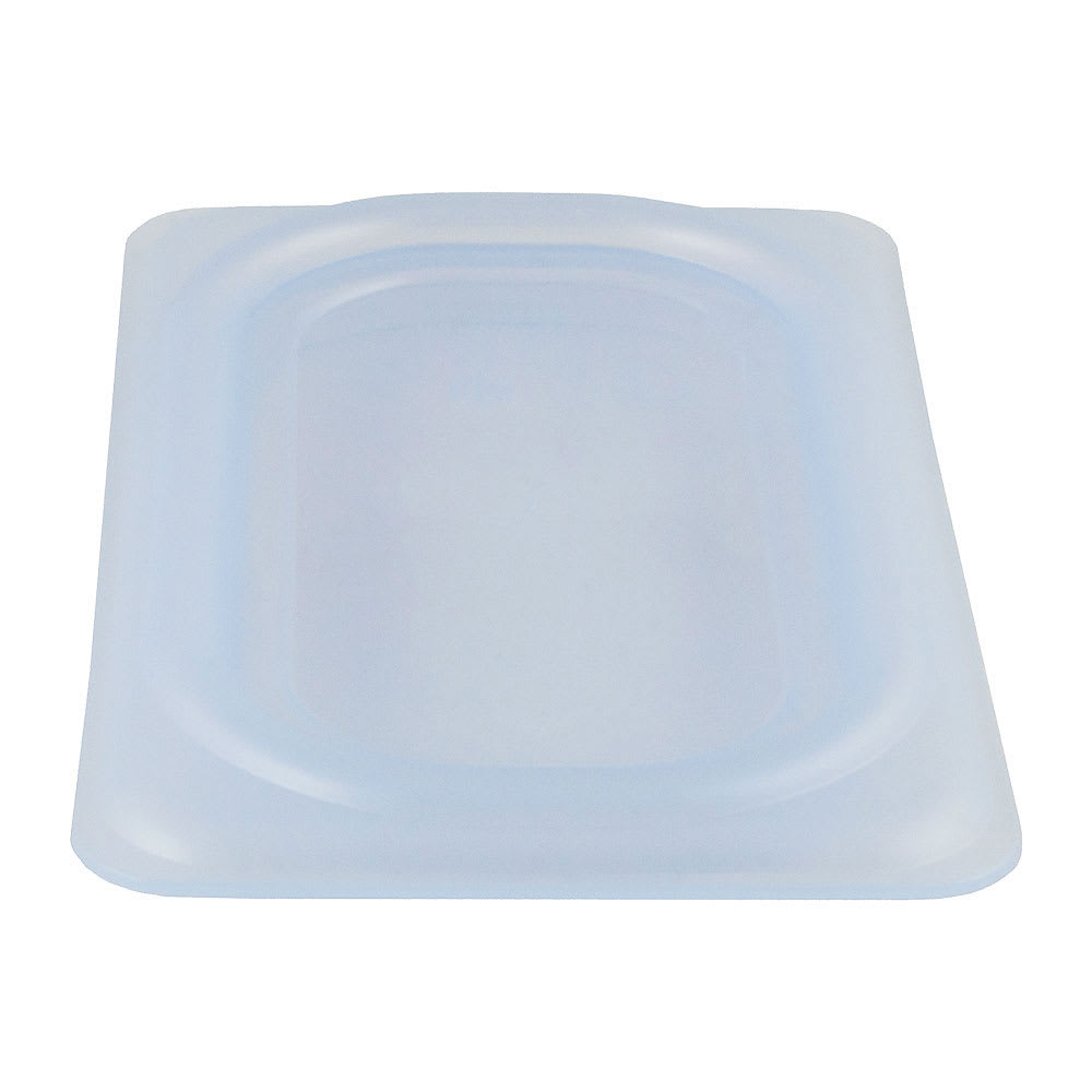 Cambro 90PPCWSC438 1/9-Size Food Pan Seal Cover - Translucent, Polypropylene, Blue, NSF