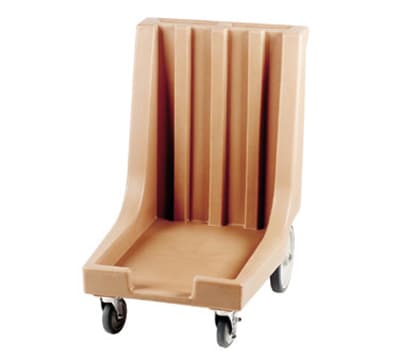 Cambro CD1826HB180 Camdolly with Handle - 32-1/2x23-1/2x36-1/2" 300-lb Capacity, Gray