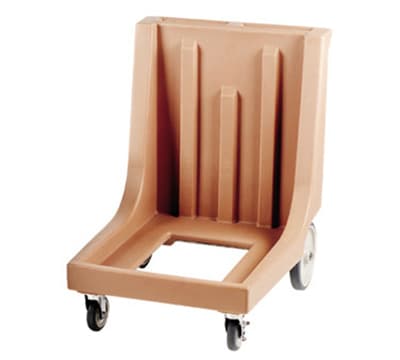 Cambro CD300HB180 Camdolly with Handle - 29-7/8x23-1/2x36-1/2" 350-lb Capacity, Gray