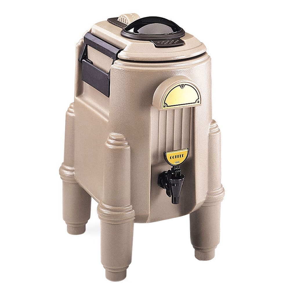 Cambro CSR5417 5 gal Camserver® Insulated Beverage Dispenser, Dark Taupe