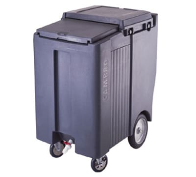 Cambro ICS200TB180 200-lb Ice Caddy - Sliding, Flat Top, 37.50" H