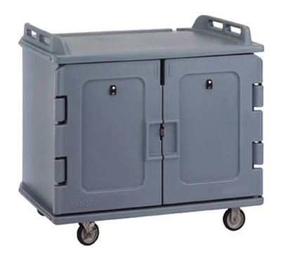 Cambro MDC1418S20180 Meal Delivery Cart - Holds (20)14x18" Trays, Gray