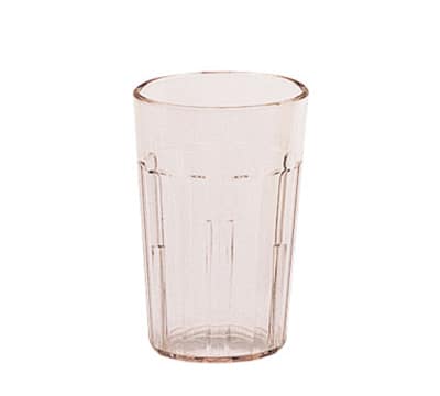 Cambro NT5409 6.4-oz Newport Fluted Tumbler - Blush