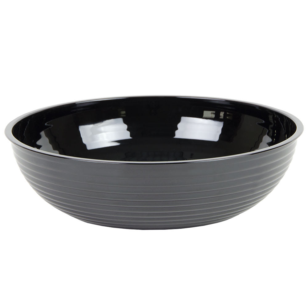 Cambro RSB12CW110 12" Round Camwear Bowl - 5.8-qt Capacity, Black