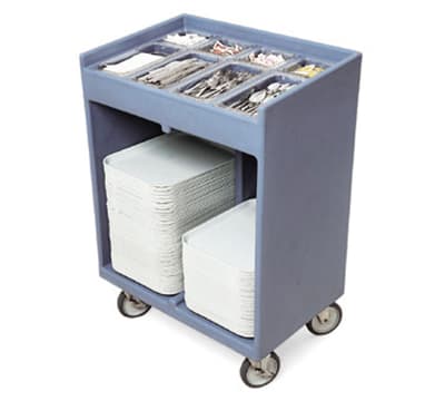 Cambro TC1418180 Tray & Silver Cart - Pans/Cover, Gray