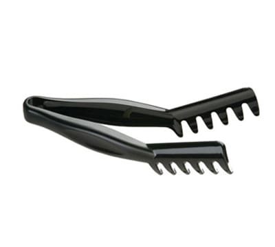Cambro TGA8133 8-1/4" Lugano Angled Tongs - Beige