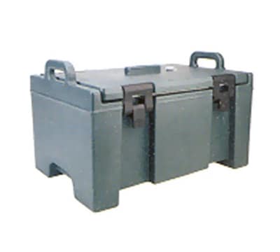 Cambro UPC100194 40-qt Food Pan Carrier - Top Loading, (1)Full Size Pan, Granite Sand