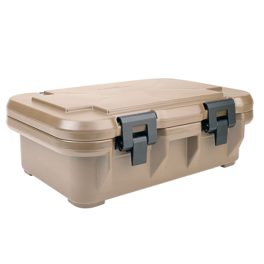Cambro UPCS140157 12-qt S-Series Pancarrier - Top Loading, Coffee Beige