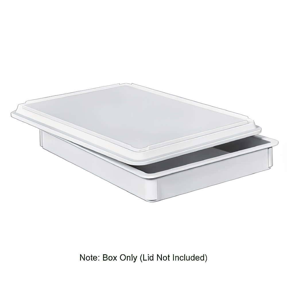 Pizza Dough Box With Lid White 