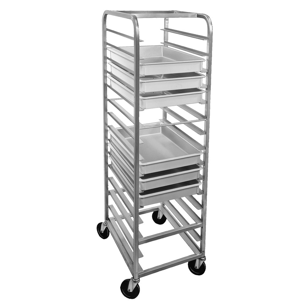 Channel RB4 21"W 15 Pizza Pan Rack w/ 4" Bottom Load Slides