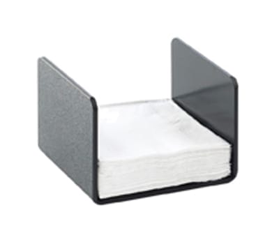 Cal-Mil 2060 Classic Napkin Holder - 5-1/4x5", Black