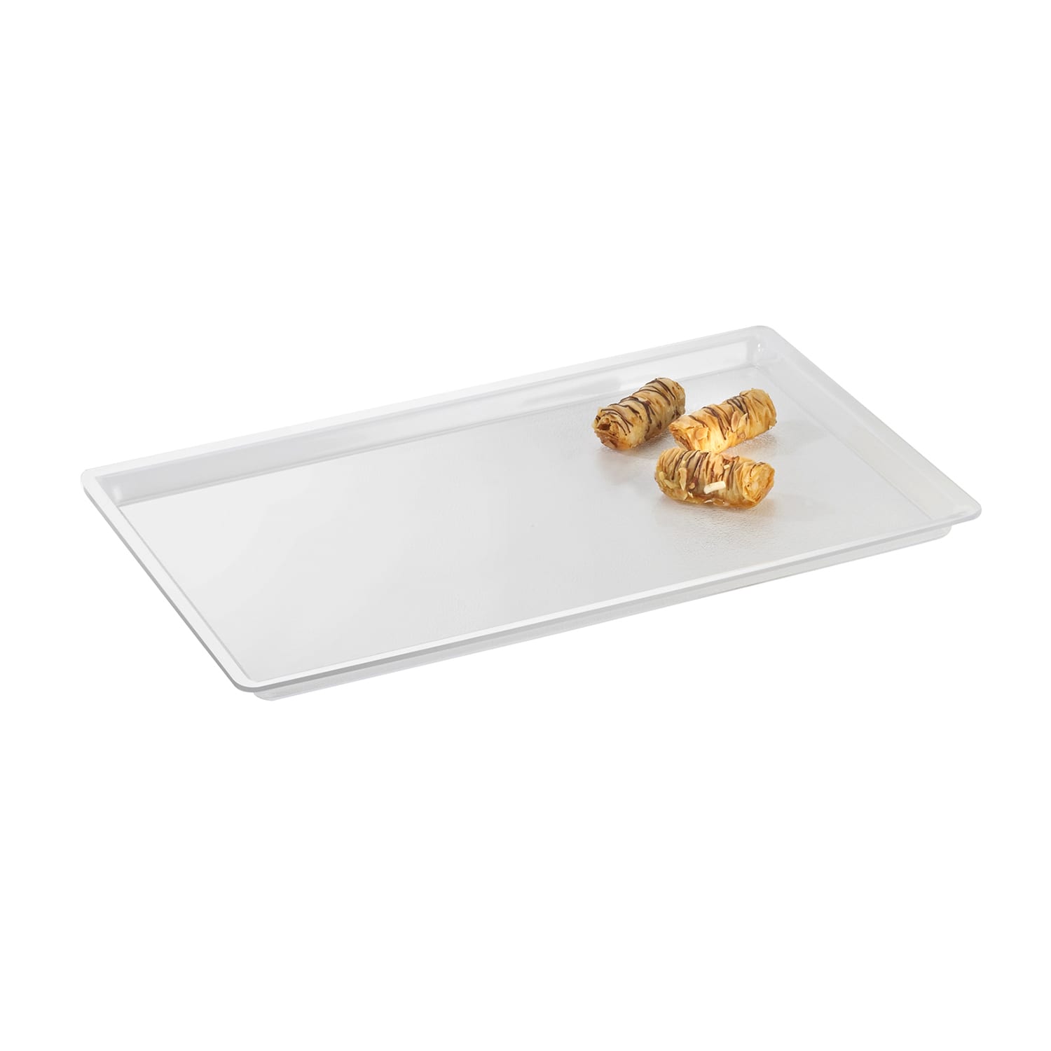 CalMil 3251812 Rectangular Display Tray 18"L x 26"W, Acrylic, Clear