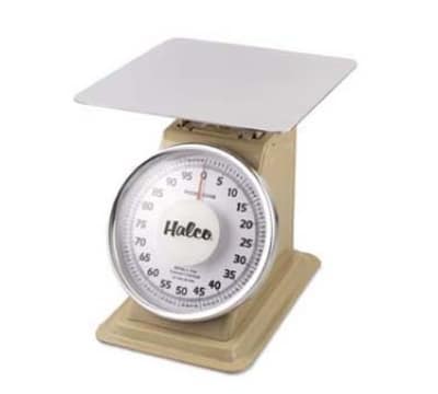 Browne 53708 Heavy Duty Portion Scale, 100 lb x 4 oz Graduation, Fixed 10 in Dial
