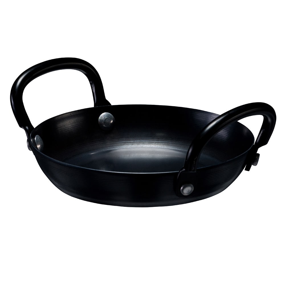 Browne 573745 5 1 2 Carbon Steel Frying Pan W Riveted Carbon Steel Frying Pan W