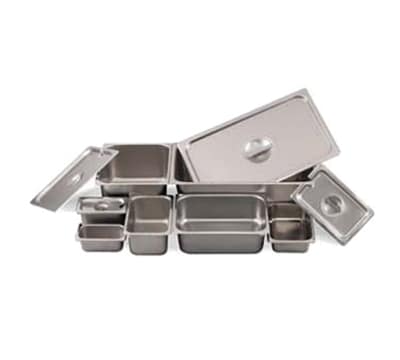 Browne 8136 Third-Size Steam Pan, Stainless