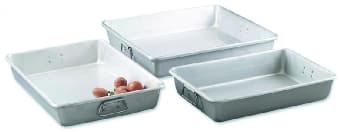 Browne A18203 Roast Pan, 20 x 18 x 3 in, Aluminum, w/ Square Loop Handles